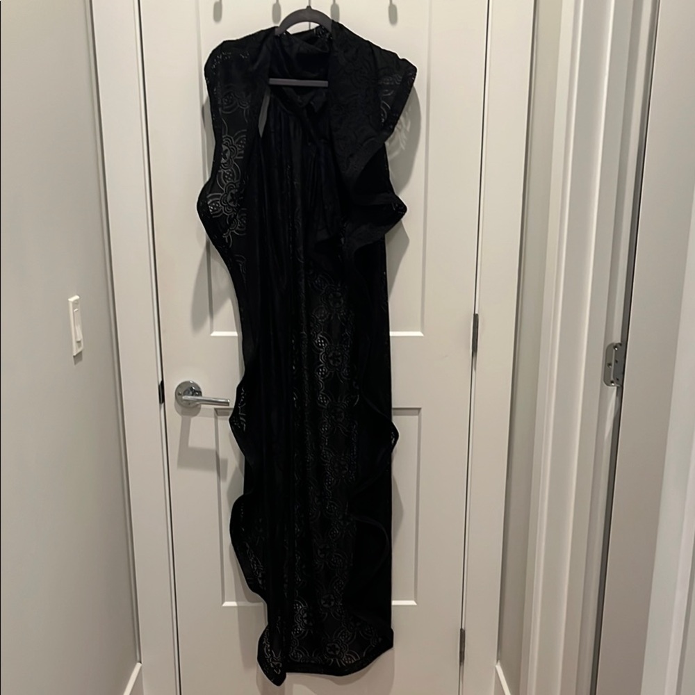 Black lace duster by Akira